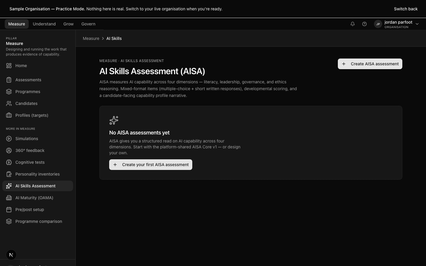 AI Skills Assessment (AISA)