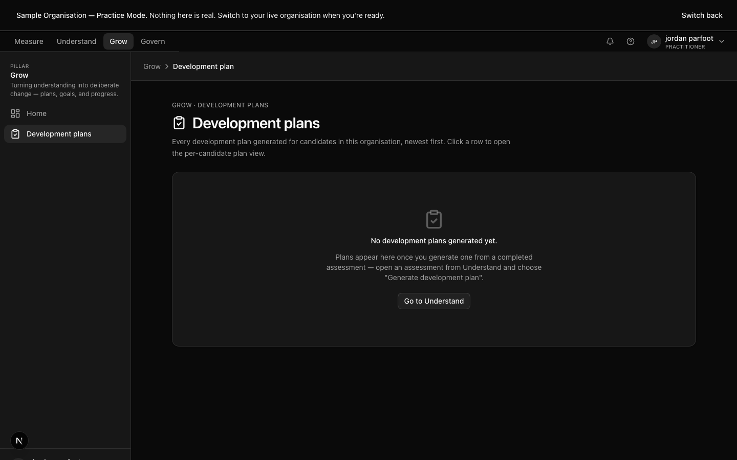 Development plans